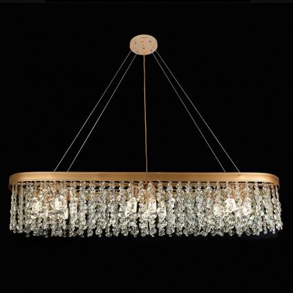 Люстра 0531/8/800 T FGD золото/хрусталь 8x60W E14 d800 h900, MIX24